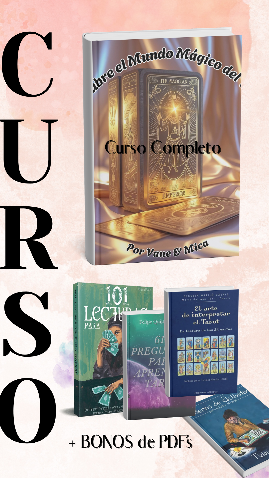 🔮 Curso de Tarot Raider Waite Completo + Pack Premium de Bonos 🔮